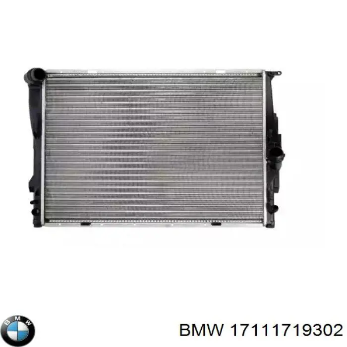 17111719302 BMW радіатор охолодження двигуна