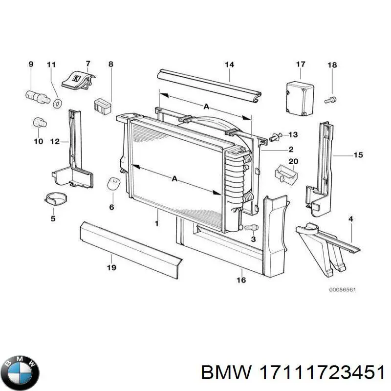 17111723451 BMW 