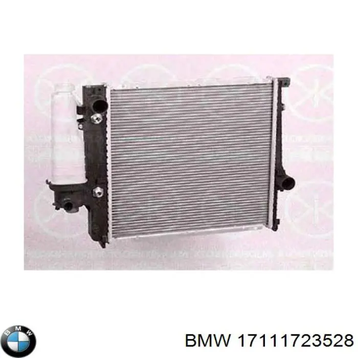 17111723528 BMW радіатор охолодження двигуна
