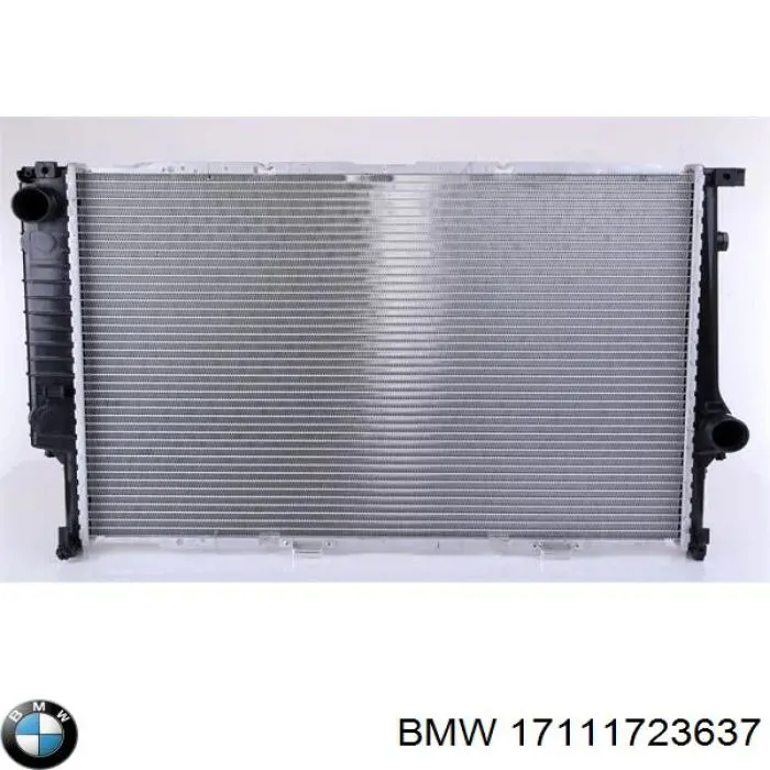 17111723637 BMW радіатор охолодження двигуна