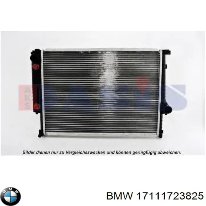 Купити 17111723825 BMW Радіатор двигуна