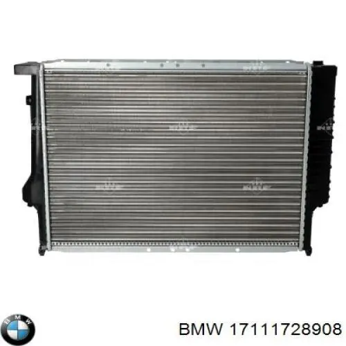 17111728908 BMW радіатор охолодження двигуна