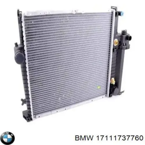 Радіатор 17111737760 BMW