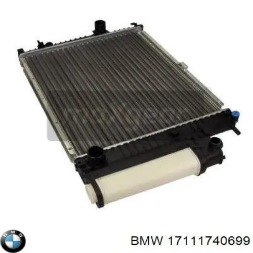 Радіатор основний BMW 17111740699 ціна, від 84.89 USD