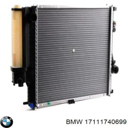 17111740699 BMW радіатор охолодження двигуна