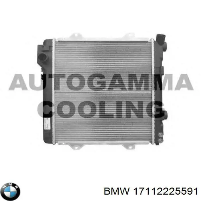 17112225591 BMW радіатор охолодження двигуна