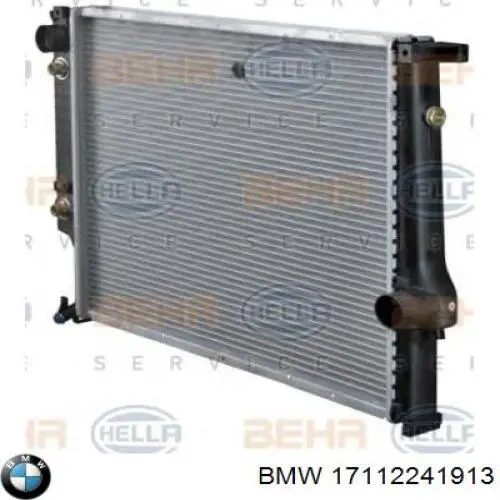 17112241913 BMW Радіатор охолодження двигуна