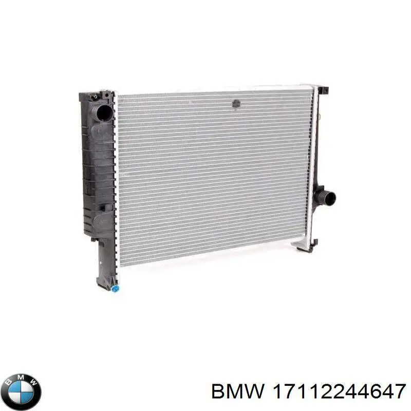 17112244647 BMW Радіатор охолодження двигуна