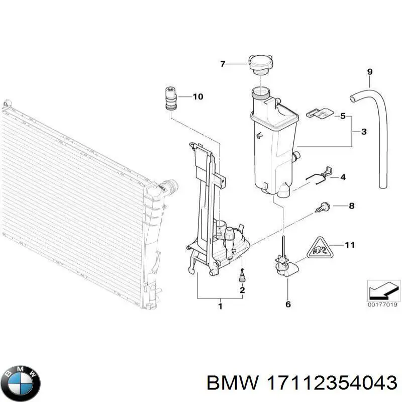  BMW 17112354043 ціна, від 9.88 USD
