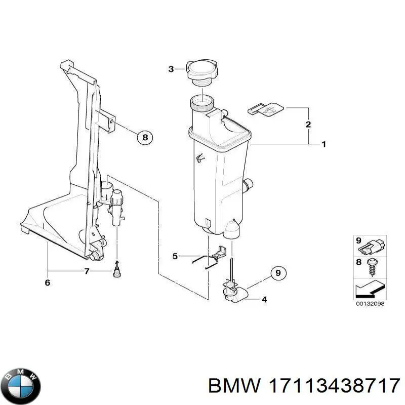 Термостат додатковий 3438717 BMW