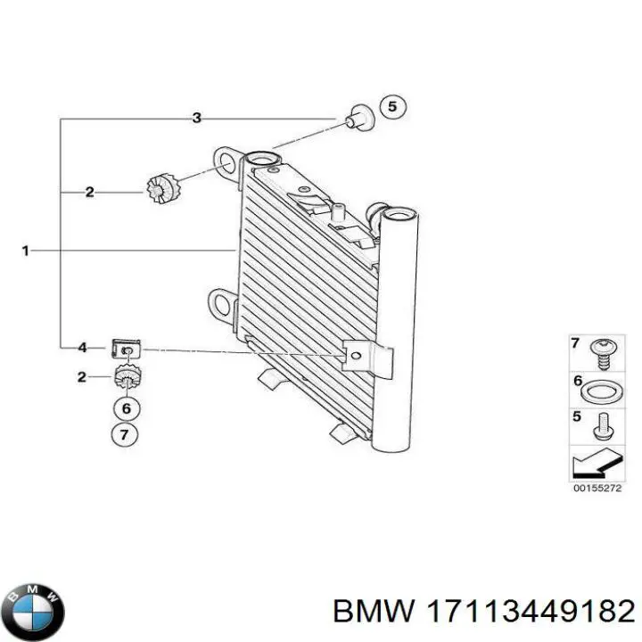  BMW 17113449182 ціна, від 266.01 USD