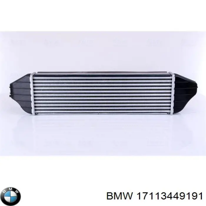 17113449191 BMW радіатор интеркуллера