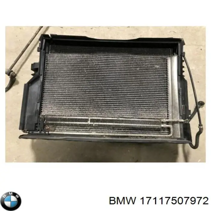 17117507972 BMW радіатор охолодження двигуна