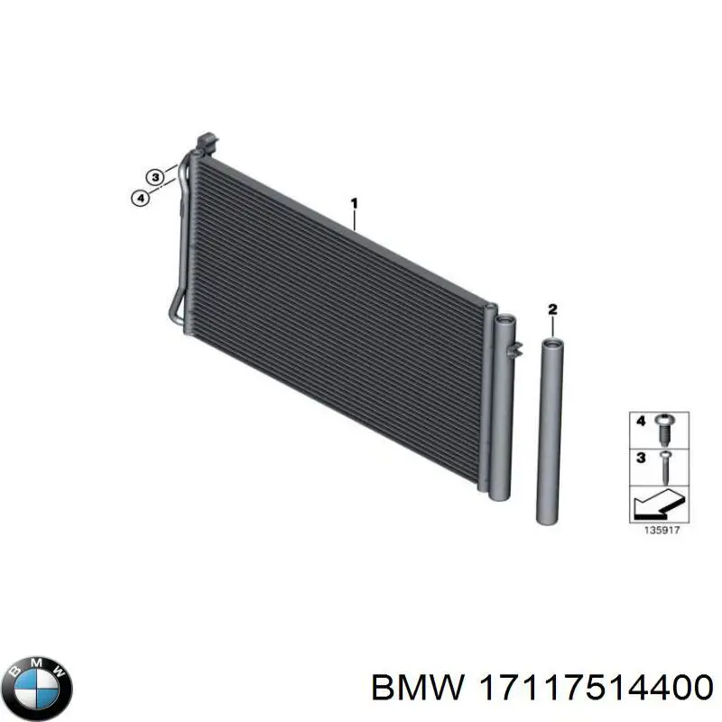 17117514400 BMW 