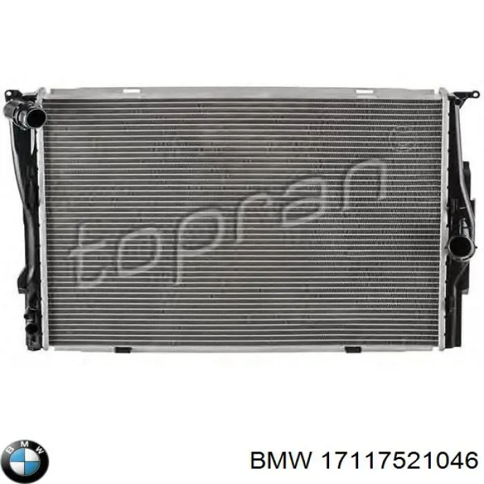 17117521046 BMW радіатор охолодження двигуна