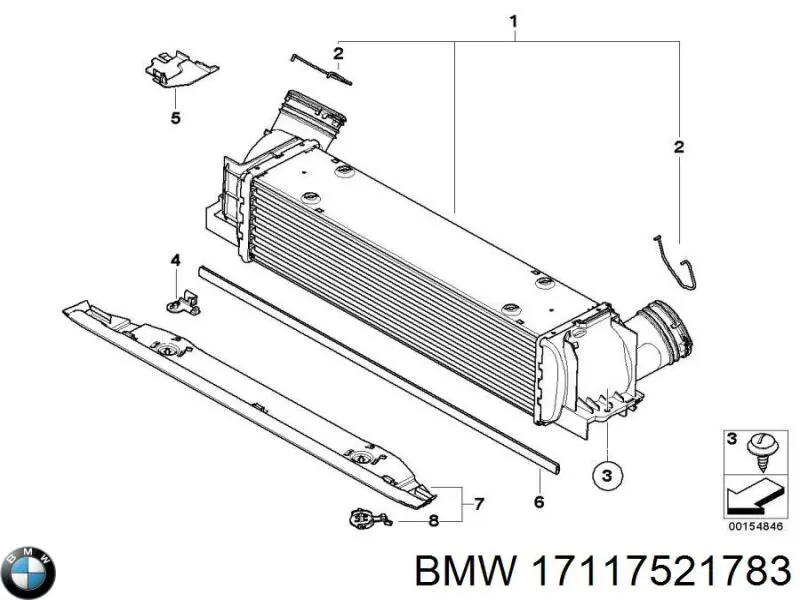 Купити 17117521783 BMW 