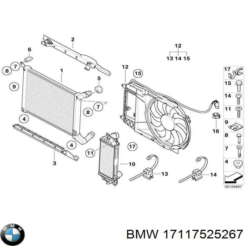 Кріплення глушника заднє Bapmic TOPT1217038 ціна, від 1.23 USD