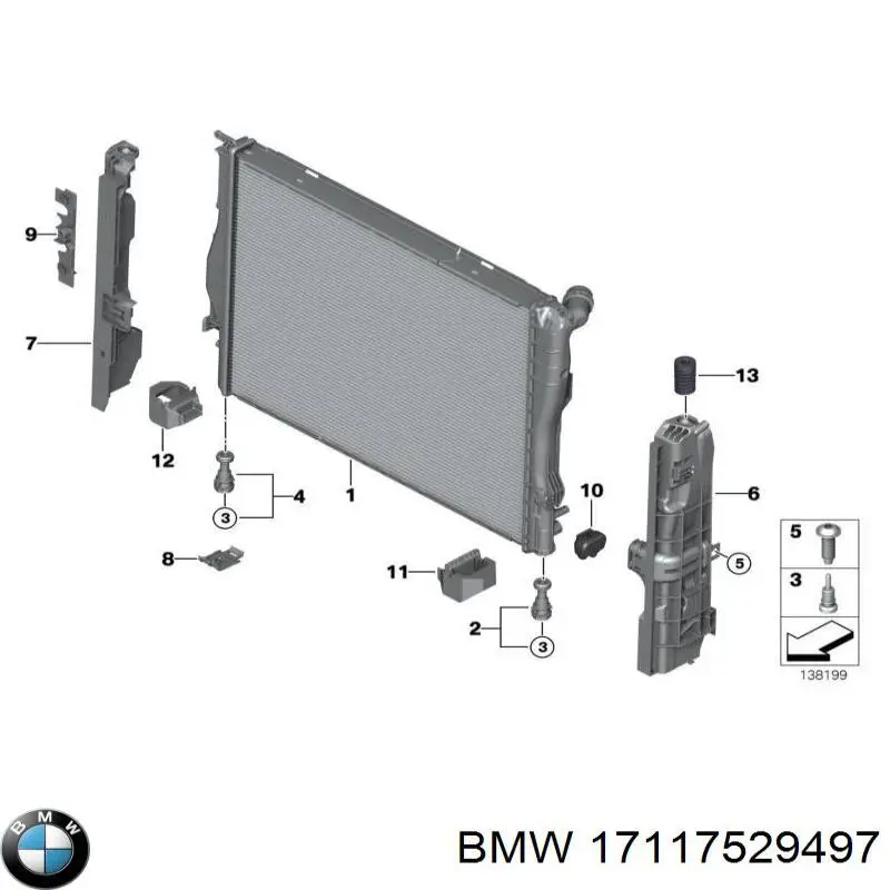 17117529497 BMW 