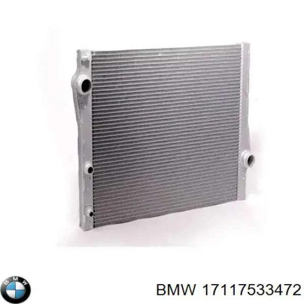 17117533472 BMW радіатор охолодження двигуна