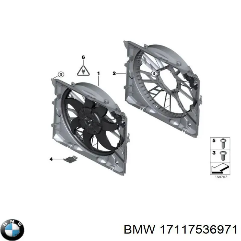 Купити 17117536971 BMW Болт компресора кондиціонера