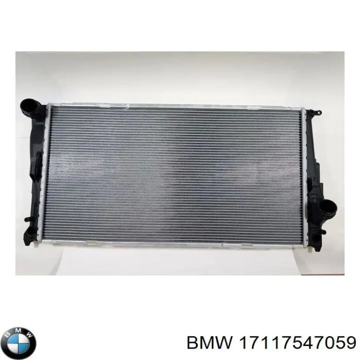 17117547059 BMW Радіатор охолодження двигуна