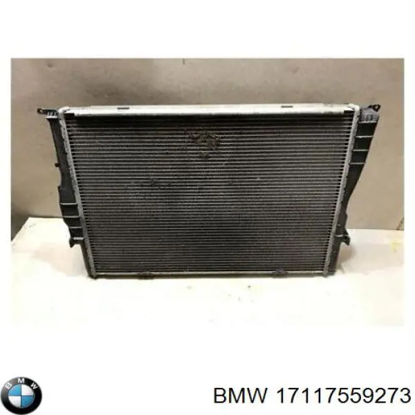 Радіатор 17117559273 BMW