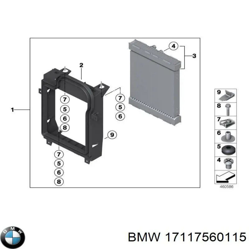 17117560115 BMW 