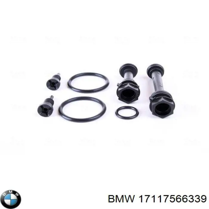Радіатор 17117566339 BMW