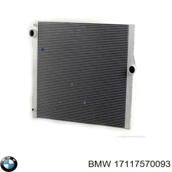 17117570093 BMW радіатор охолодження двигуна