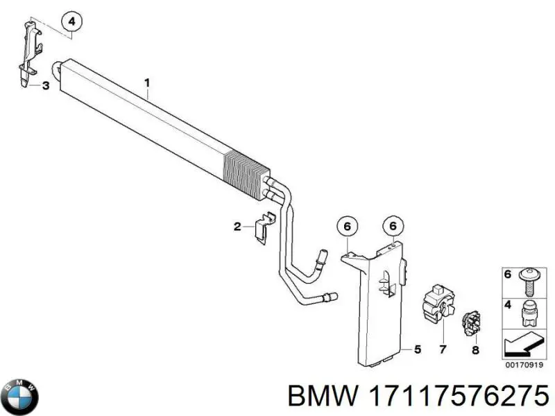17117576275 BMW 
