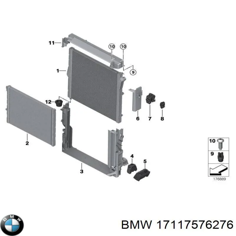 17117576276 BMW 