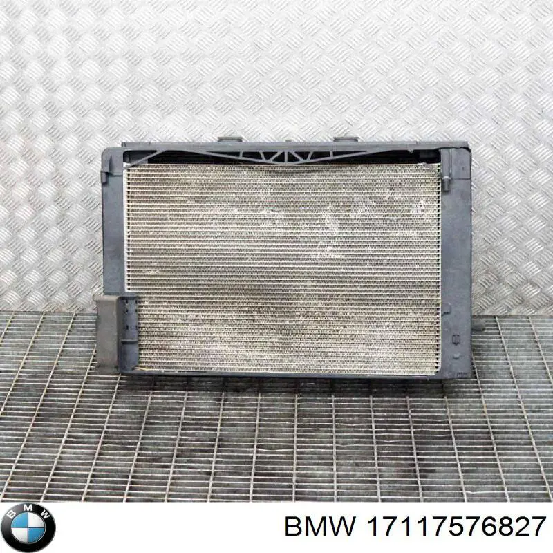 Радіатор охолодження, додатковий 17117576827 BMW