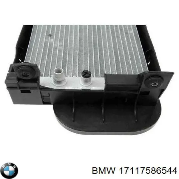 17117586544 BMW радіатор охолодження, додатковий