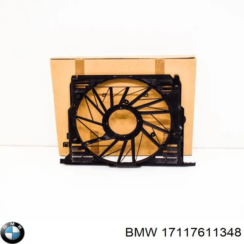Дифузор (кожух) радіатора охолодження BMW 17117611348 ціна, від 101.35 USD