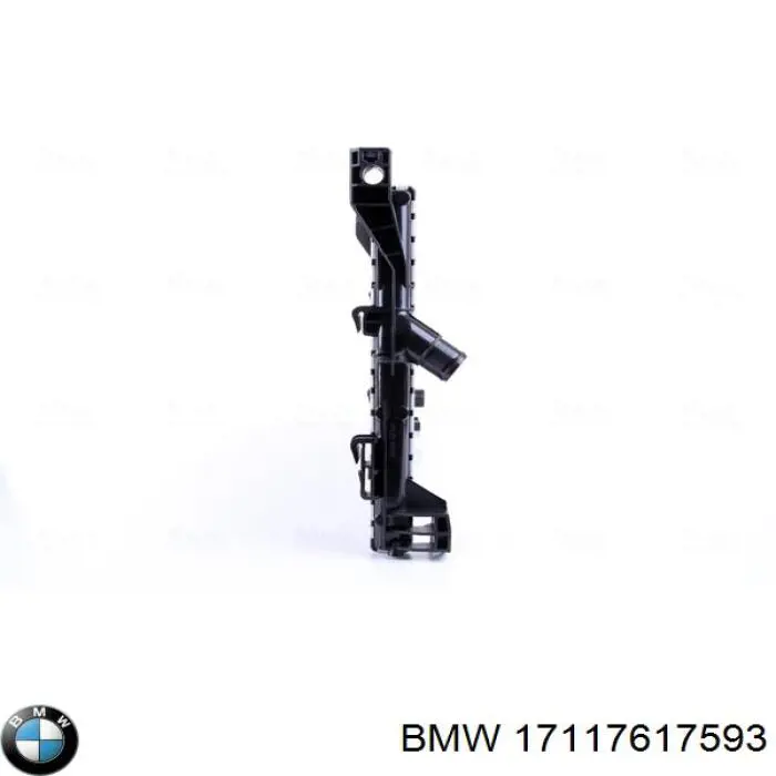 17117617593 BMW радіатор охолодження двигуна