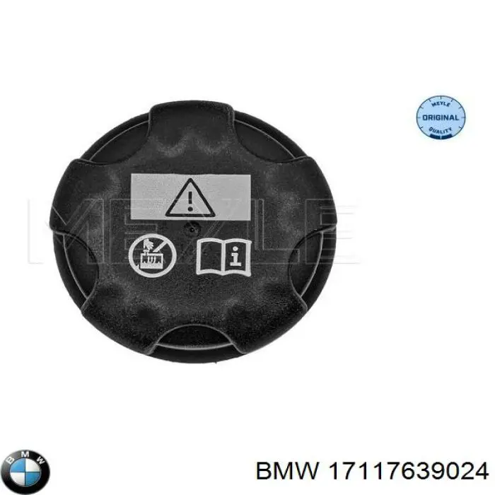 Кришка / пробка розширювального бачка BMW 17117639024 ціна, від 6.08 USD
