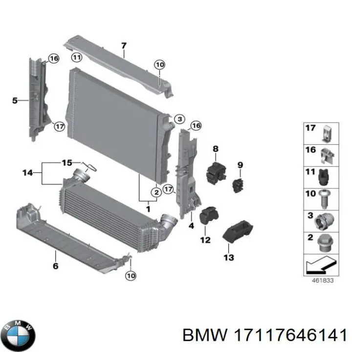 17117646141 BMW 