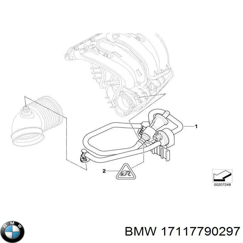 Радіатор охолодження BMW 17117790297