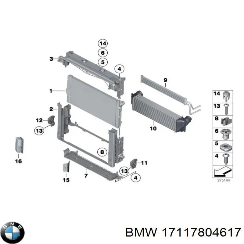 Купити BF0135450037 Bapmic Установча панель передня