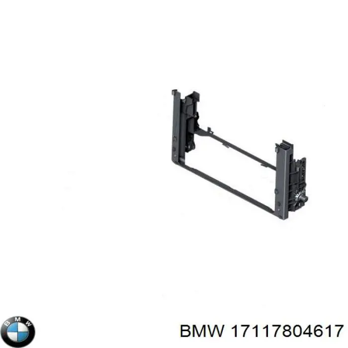 Супорт радіатора в зборі/монтажна панель кріплення фар на BMW 5 (F10)