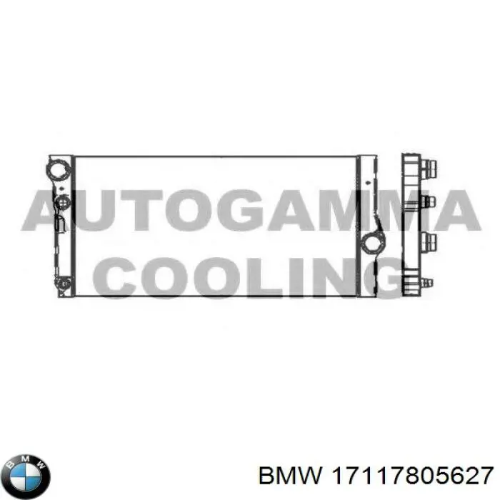 Радіатор основний BMW 17117805627 ціна, від 82.87 USD