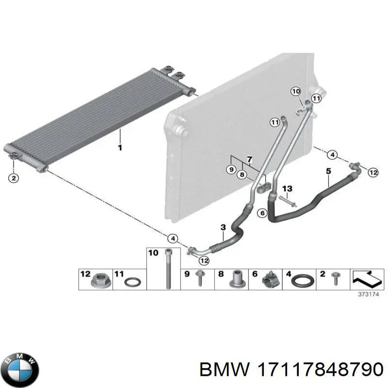 17117848790 BMW 