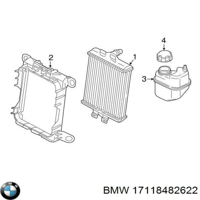 Радіатор основний AND 3M121078 ціна, від 216.32 USD