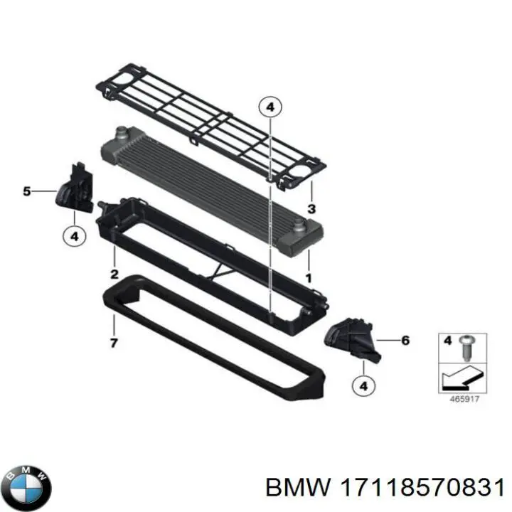 17118570831 BMW 