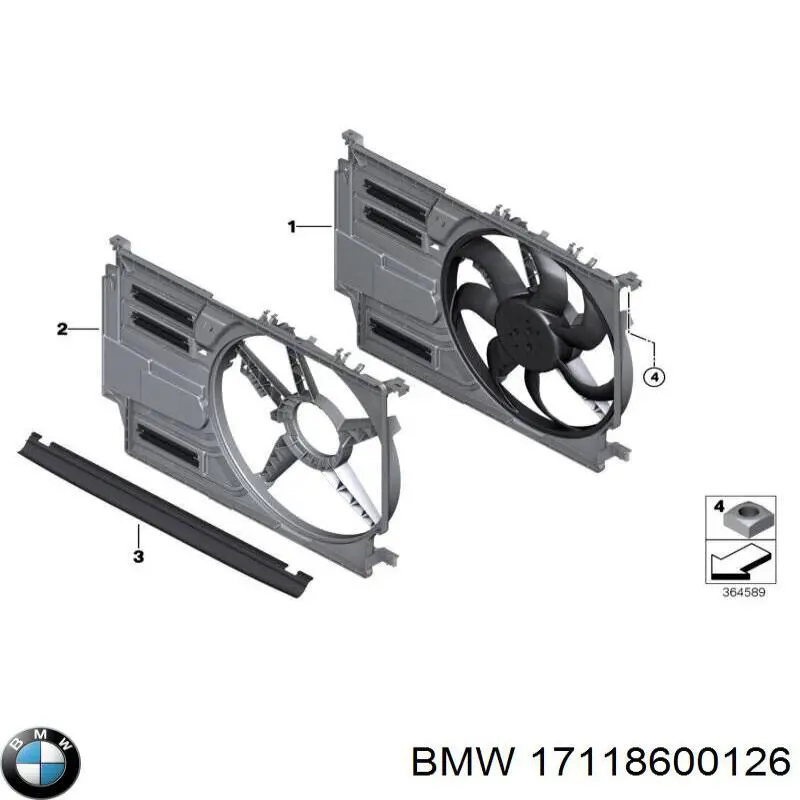  17118600126 BMW