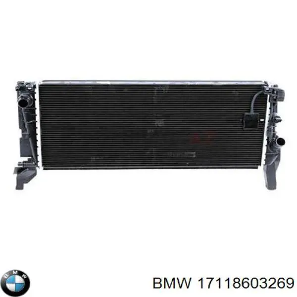 Радіатор охолодження двигуна 17118603269 BMW