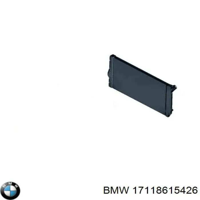 17118615426 BMW радіатор охолодження двигуна