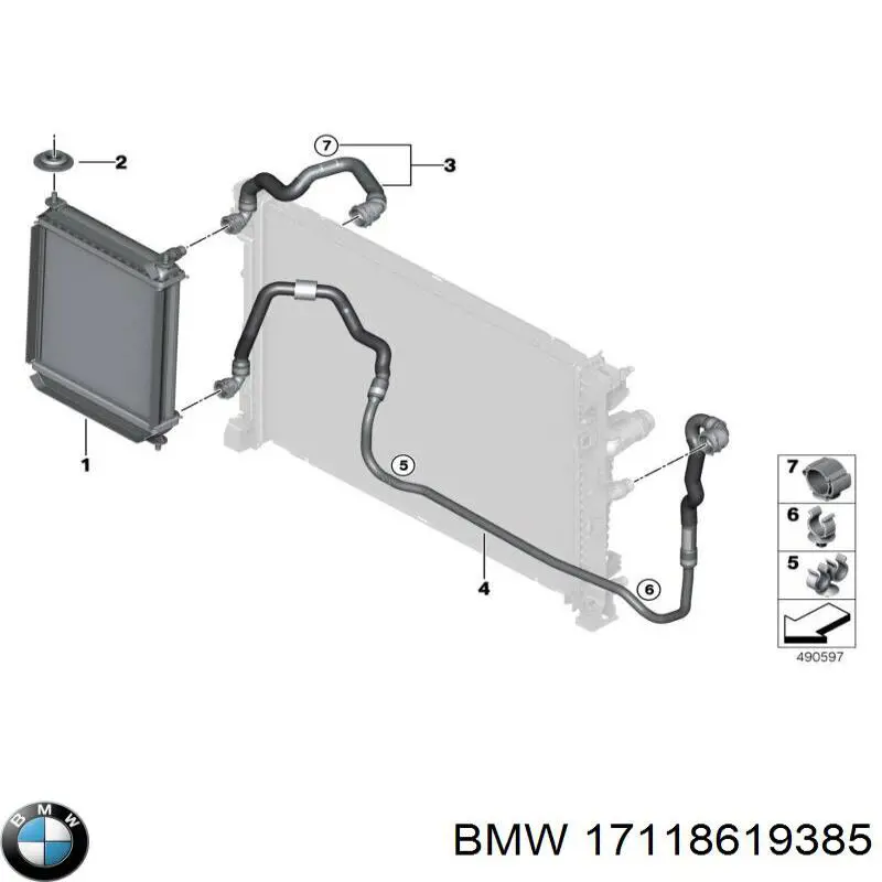  BMW 17118619385 ціна, від 4.25 USD