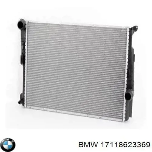 17118623369 BMW радіатор охолодження двигуна