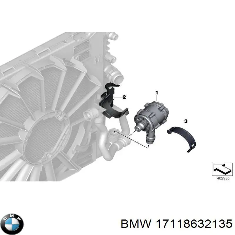  BMW 17118632135 ціна, від 13.53 USD
